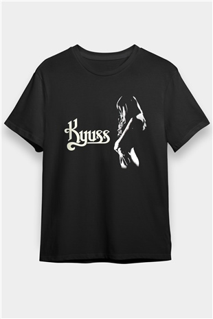 Kyuss Siyah Unisex Tişört T-Shirt - TişörtFabrikası