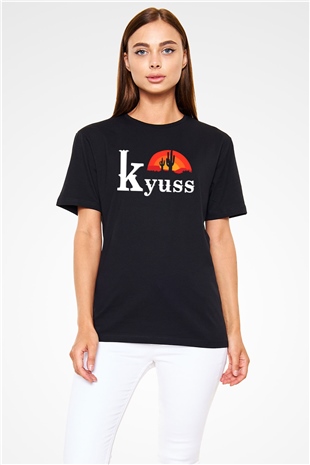Kyuss Siyah Unisex Tişört T-Shirt - TişörtFabrikası
