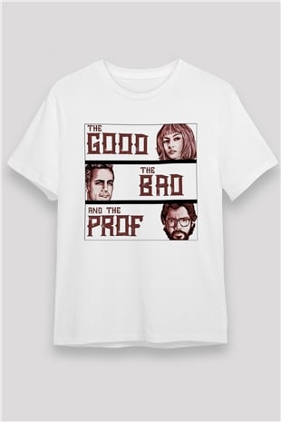 La casa de papel Siyah Unisex Tişört T-Shirt