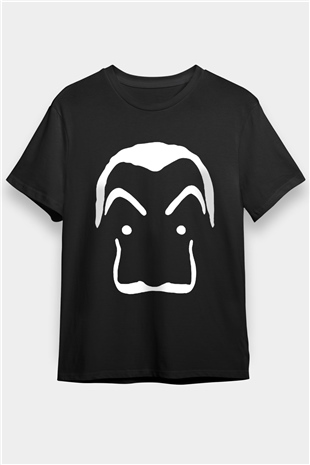 La casa de papel Siyah Unisex Tişört T-Shirt