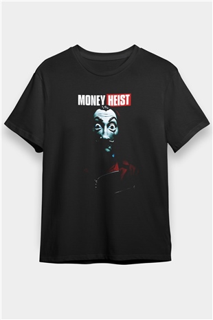 La casa de papel Siyah Unisex Tişört T-Shirt