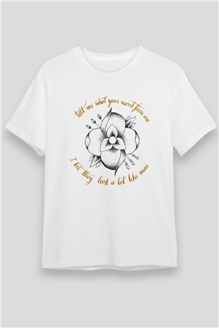 La Dispute Beyaz Unisex Tişört T-Shirt - TişörtFabrikası