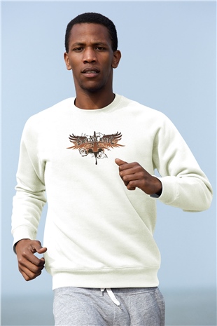 Lacuna Coil Beyaz Unisex Sweatshirt