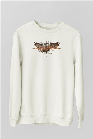 Lacuna Coil Beyaz Unisex Sweatshirt