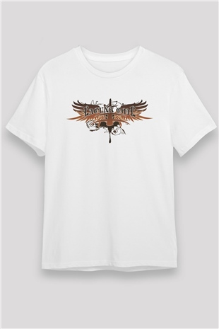 Lacuna Coil Beyaz Unisex Tişört T-Shirt - TişörtFabrikası