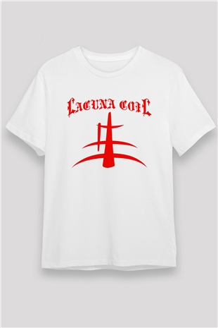 Lacuna Coil Beyaz Unisex Tişört T-Shirt - TişörtFabrikası
