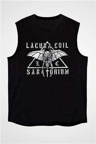 Lacuna Coil Siyah Unisex Kolsuz Tişört