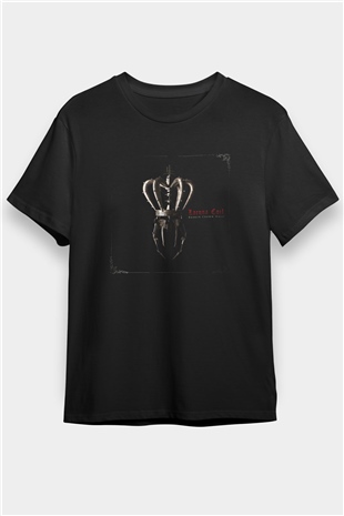 Lacuna Coil Siyah Unisex Tişört T-Shirt - TişörtFabrikası