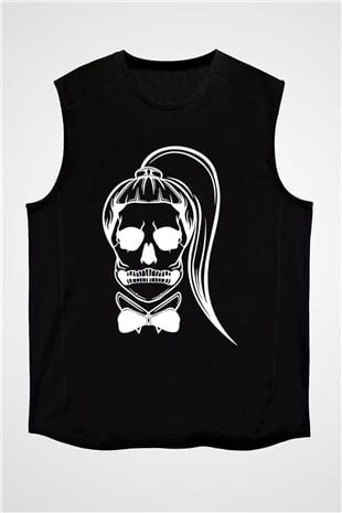 Lady Gaga Siyah Unisex Kolsuz Tişört