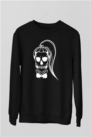 Lady Gaga Siyah Unisex Sweatshirt