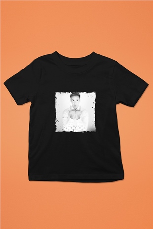 Laidback Luke Baskılı Unisex Siyah Çocuk Tişört