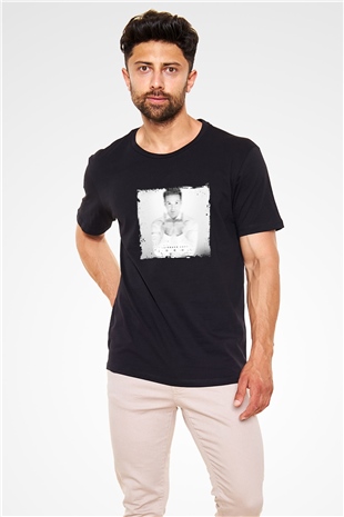 Laidback Luke Baskılı Unisex Siyah Tişört