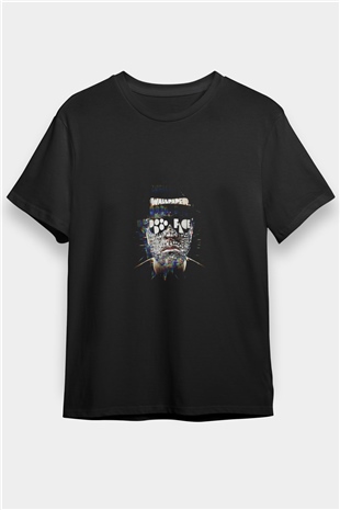 Laidback Luke Baskılı Unisex Siyah Tişört