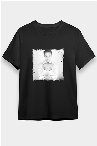 Laidback Luke Baskılı Unisex Siyah Tişört