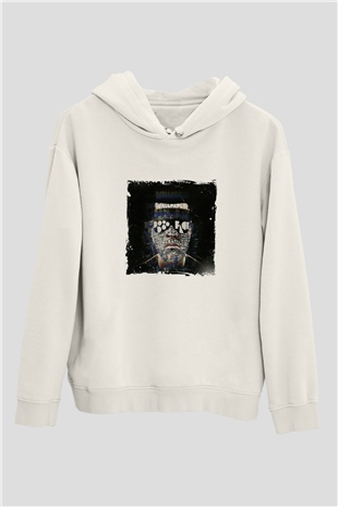 Laidback LukeBaskılı Beyaz Hoodie