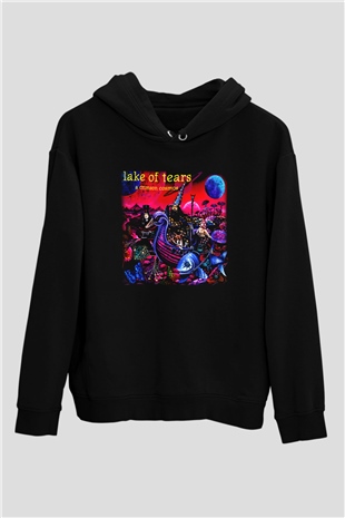 Lake of Tears Siyah Unisex Hoodie