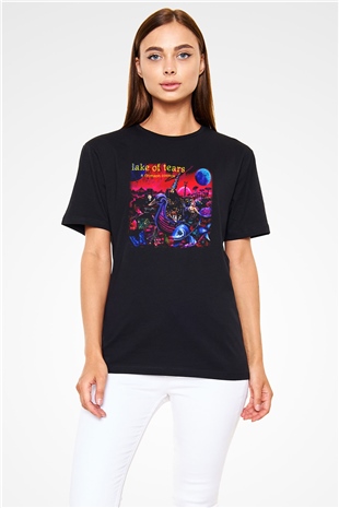 Lake of Tears Siyah Unisex Tişört T-Shirt - TişörtFabrikası