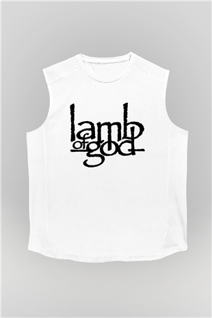 Lamb of God Beyaz Unisex Kolsuz Tişört