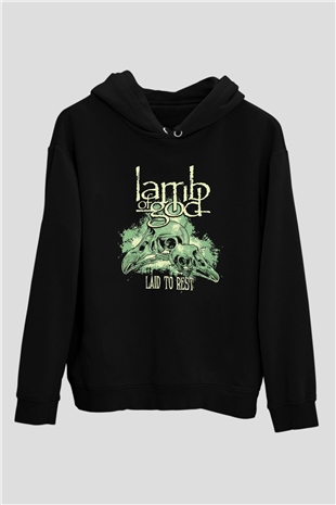 Lamb of God Siyah Unisex Hoodie