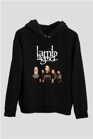 Lamb of God Siyah Unisex Hoodie
