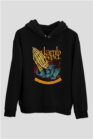 Lamb of God Siyah Unisex Hoodie