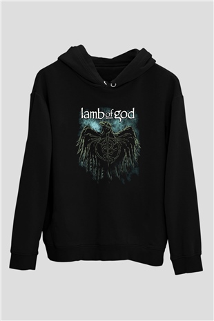 Lamb of God Siyah Unisex Hoodie