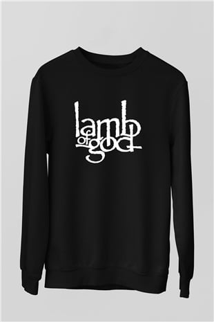 Lamb of God Siyah Unisex Sweatshirt