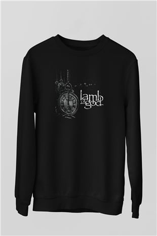 Lamb of God Siyah Unisex Sweatshirt