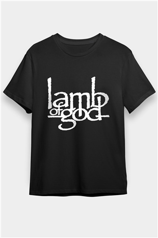 Lamb of God Siyah Unisex Tişört T-Shirt - TişörtFabrikası