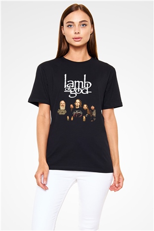 Lamb of God Siyah Unisex Tişört T-Shirt - TişörtFabrikası