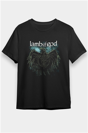 Lamb of God Siyah Unisex Tişört T-Shirt - TişörtFabrikası