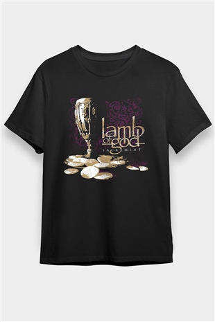 Lamb of God Siyah Unisex Tişört T-Shirt - TişörtFabrikası