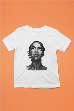 Lauryn Hill Beyaz Unisex Çocuk Tişört