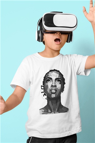 Lauryn Hill Beyaz Unisex Çocuk Tişört