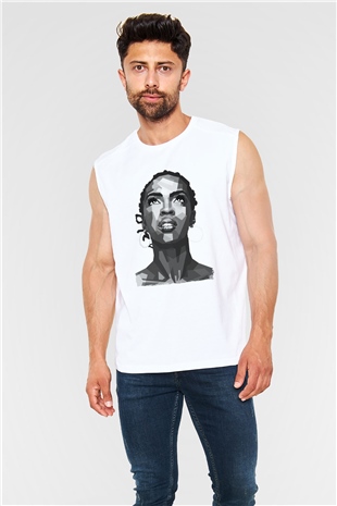 Lauryn Hill Beyaz Unisex Kolsuz Tişört