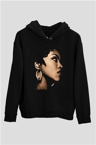 Lauryn Hill Siyah Unisex Hoodie
