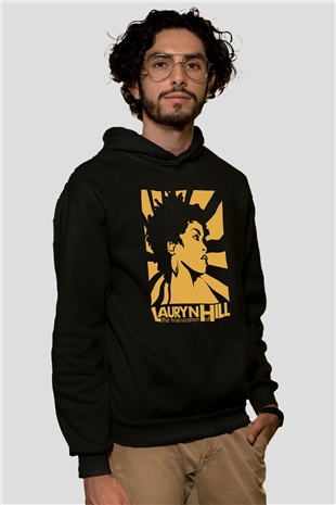 Lauryn Hill Siyah Unisex Hoodie