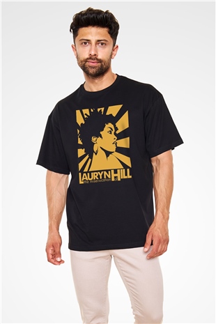 Lauryn Hill Siyah Unisex Oversize Tişört T-Shirt