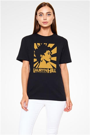 Lauryn Hill Siyah Unisex Tişört T-Shirt - TişörtFabrikası