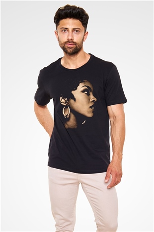 Lauryn Hill Siyah Unisex Tişört T-Shirt - TişörtFabrikası
