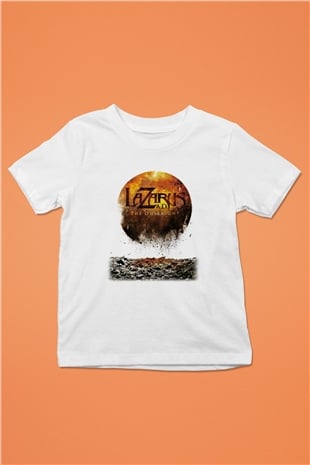 Lazarus A.D. Baskılı Beyaz Unisex Çocuk Tişört