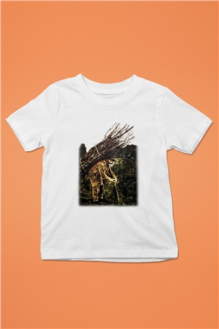 Led Zeppelin Baskılı Beyaz Unisex Çocuk Tişört