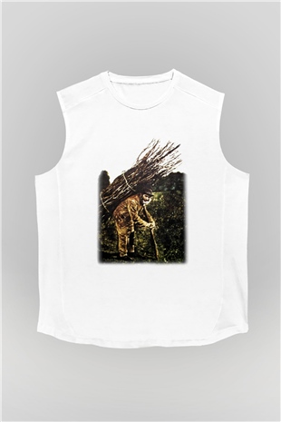 Led Zeppelin Beyaz Unisex Kolsuz Tişört
