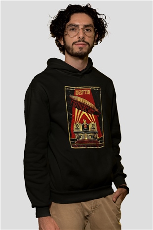 Led Zeppelin Mothership Siyah Unisex Hoodie