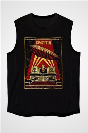 Led Zeppelin Mothership Siyah Unisex Kolsuz Tişört