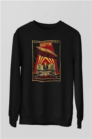 Led Zeppelin Mothership Siyah Unisex Sweatshirt
