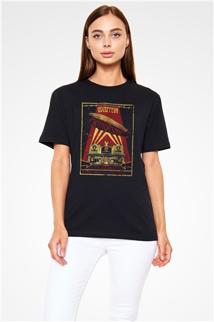 Led Zeppelin Mothership Siyah Unisex Tişört T-Shirt - TişörtFabrikası