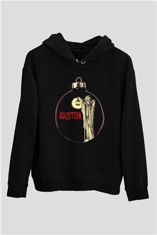 Led Zeppelin Siyah Unisex Hoodie