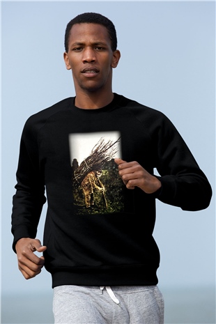 Led Zeppelin Siyah Unisex Sweatshirt