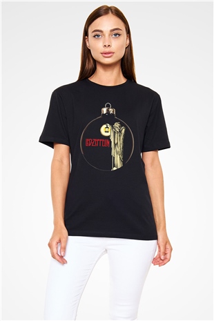 Led Zeppelin Siyah Unisex Tişört T-Shirt - TişörtFabrikası